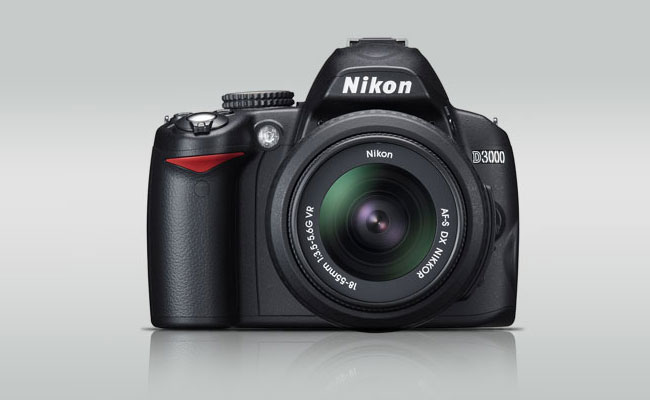 Nikon DSLR D3000 Camera