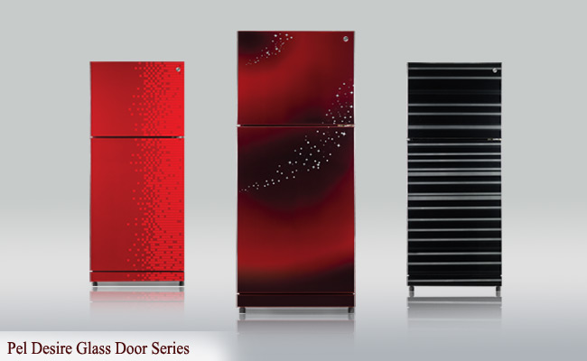 PEL Intello Glass Door Refrigerator